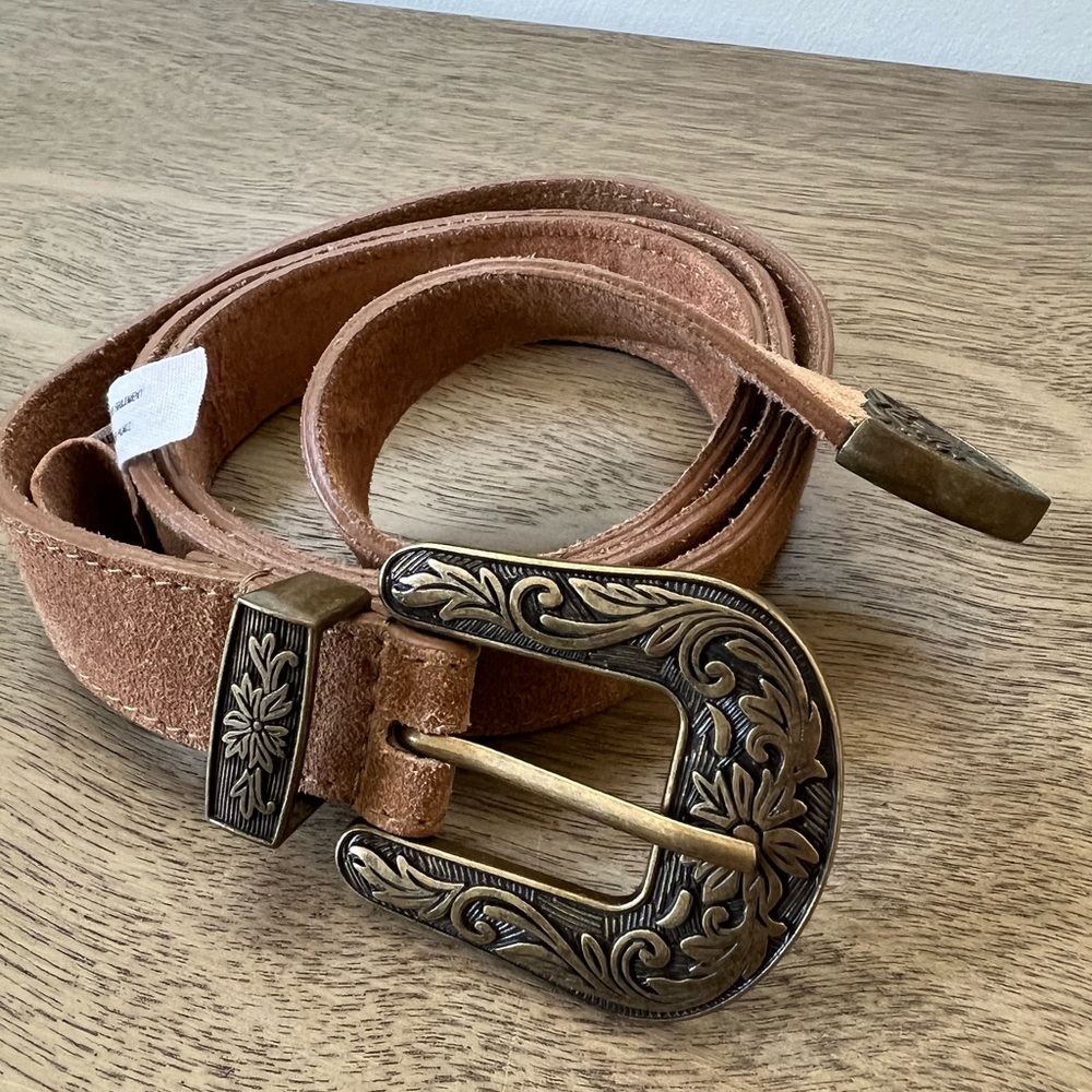Free People Belt Wildwood Suede Belt
